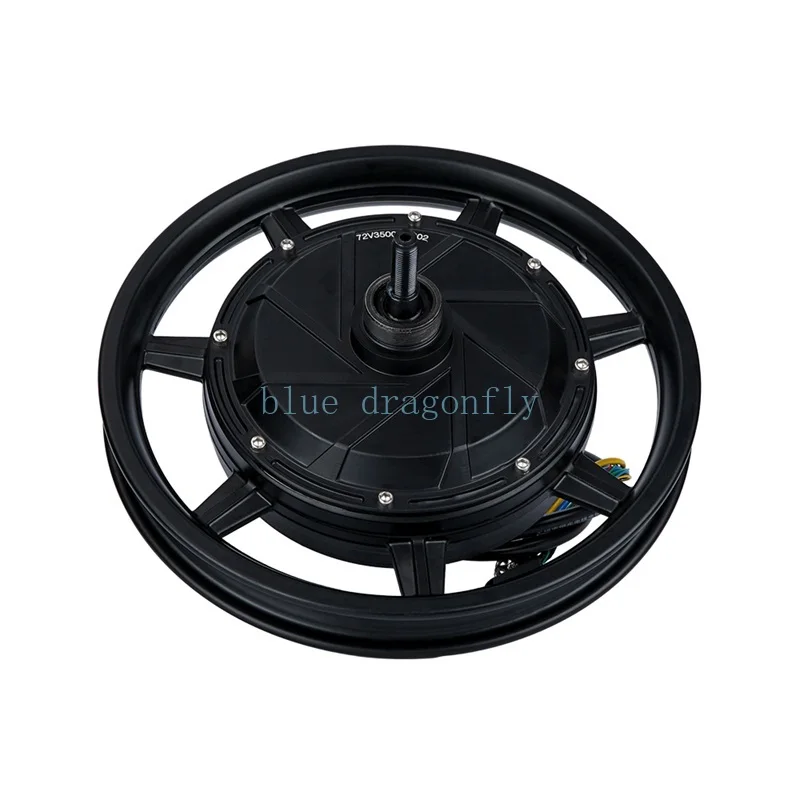 14 inch High Torque Electric Hub Motor Wheel 72v 3500w for Scooter