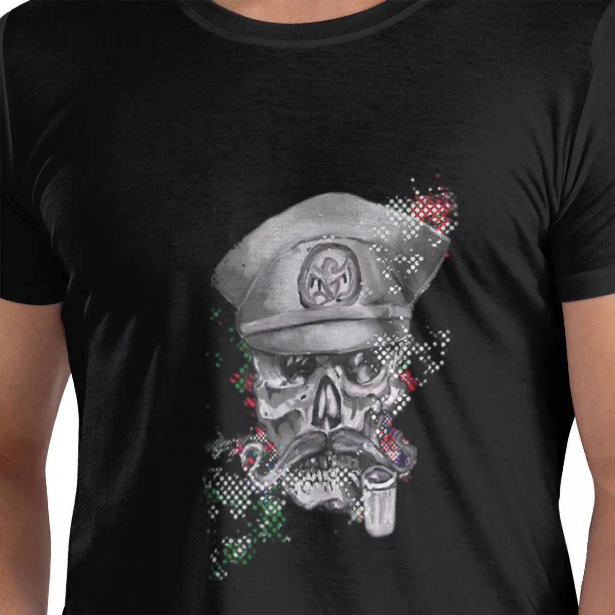 Camiseta Pop Art Battlefield General para hombre, camisetas clásicas de talla grande, camisetas de algodón con cuello redondo, camisetas cortas de verano para hombre