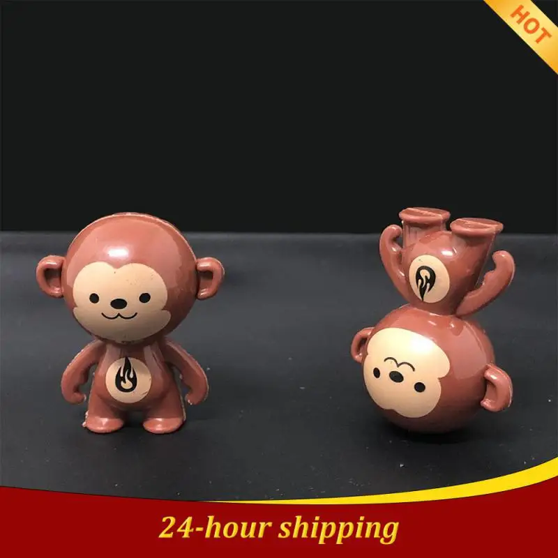 

Toy Simple Durable Safety Gifts Mini Home Furnishing Ornaments Small Portable Brain Game Child Cute Tumbler Monkey