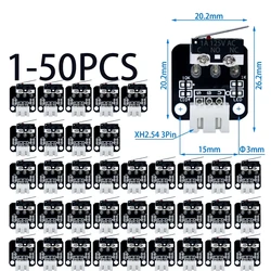 1-50PCS Motherboard accessories CR-10 3D printer mechanical limit switch Endstop horizontal touch stroke reset