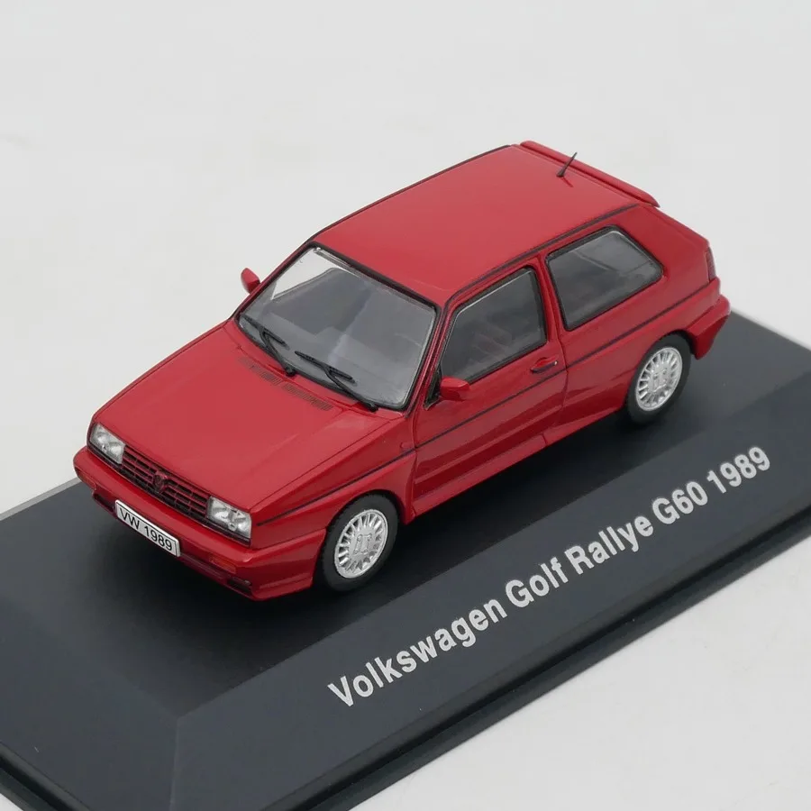 IXO 1:43 Scale Golf Rallye G60 1989 Simulation Alloy Car Model Diecast Toys Vehicle Collectible Souvenir