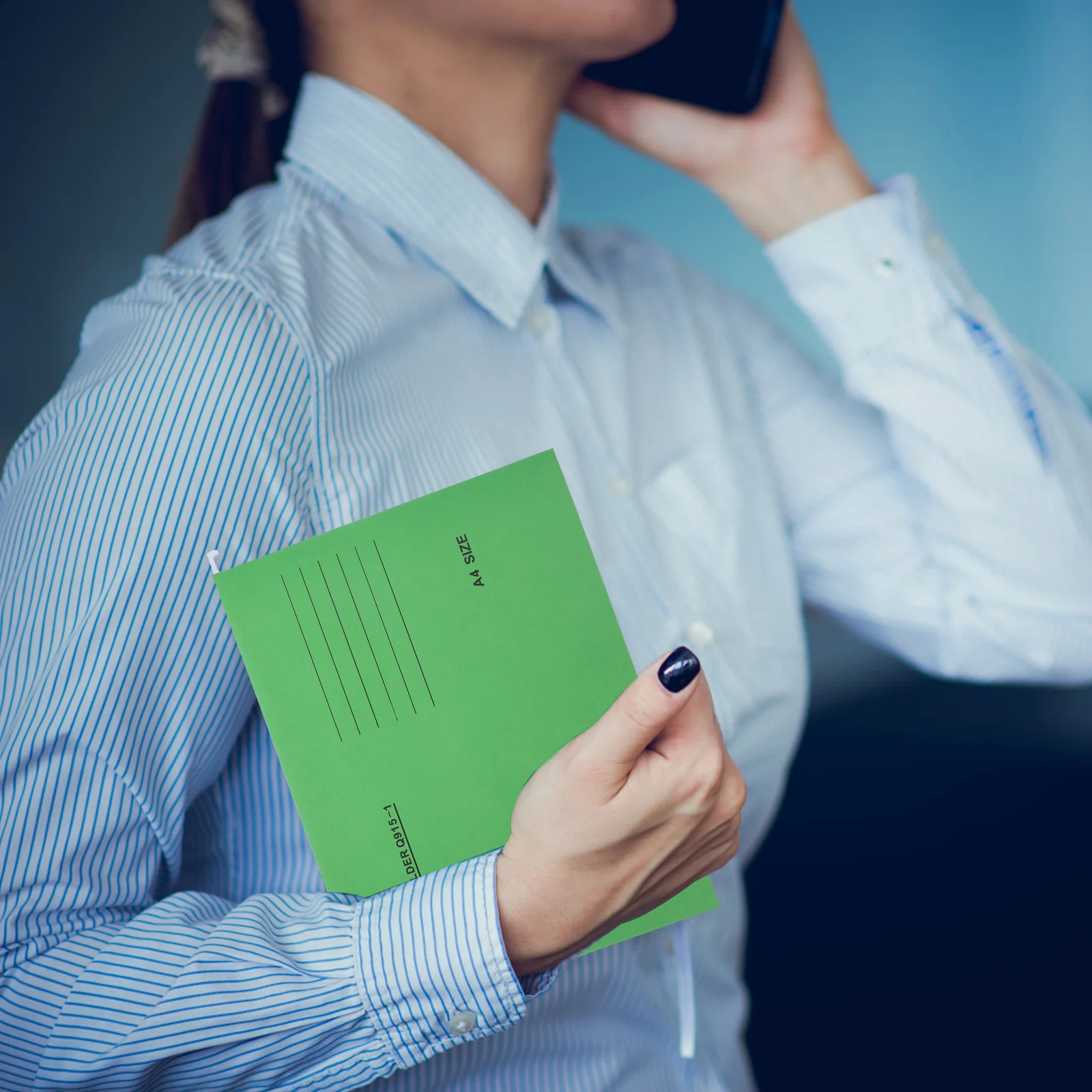 

6Pcs Hanging File Folders Colored Stable File Holders Multi Use Office Document Organizers Practical Storage Bags