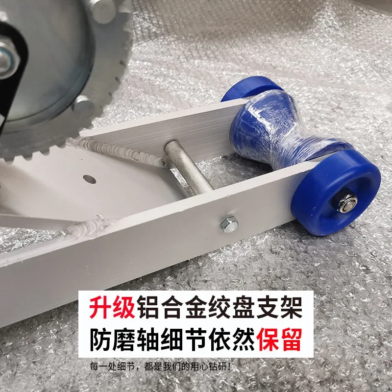 Aluminum alloy motorboat trailer, trailer