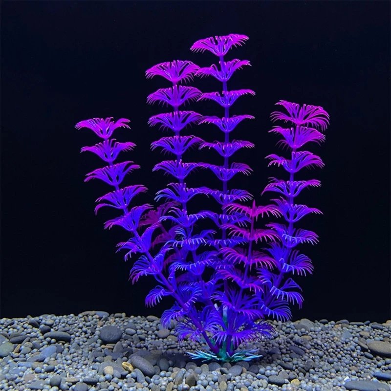R1Wa Acqua acqua artificiale Decorazione acquario Decorazione pesce decorazione decorazione pianta acquatica