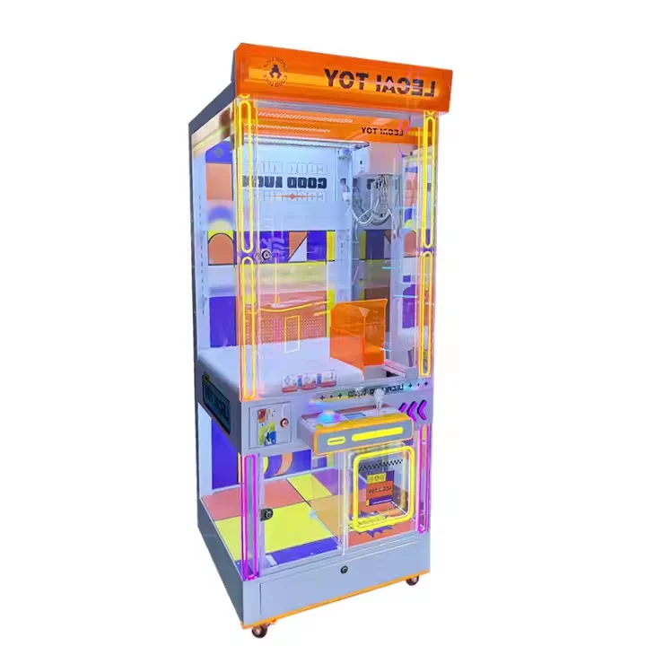 

Новый торговый автомат-кран с монетоприемником от производителя, мини-версия для торговых центров, коммерческий призовой автомат