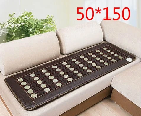 50 * 150 cm, household indoor sofa cushion germanium jade stone tomalin hexagonal heating health massage mattress