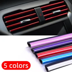 10 pcs 20cm car air conditioning vent decoration U-shaped decorative strips for bendable and cutting car door corners