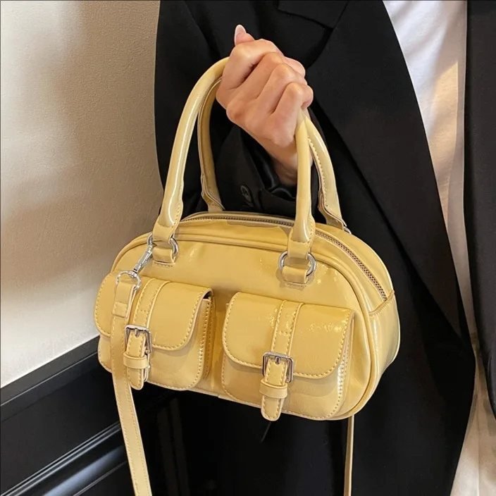 

2025 Summer's Hottest! Women's Boston Handbag - Trendy, Small - Group Design, Fashion -Forward, Simple Shoulder/Crossbody Option