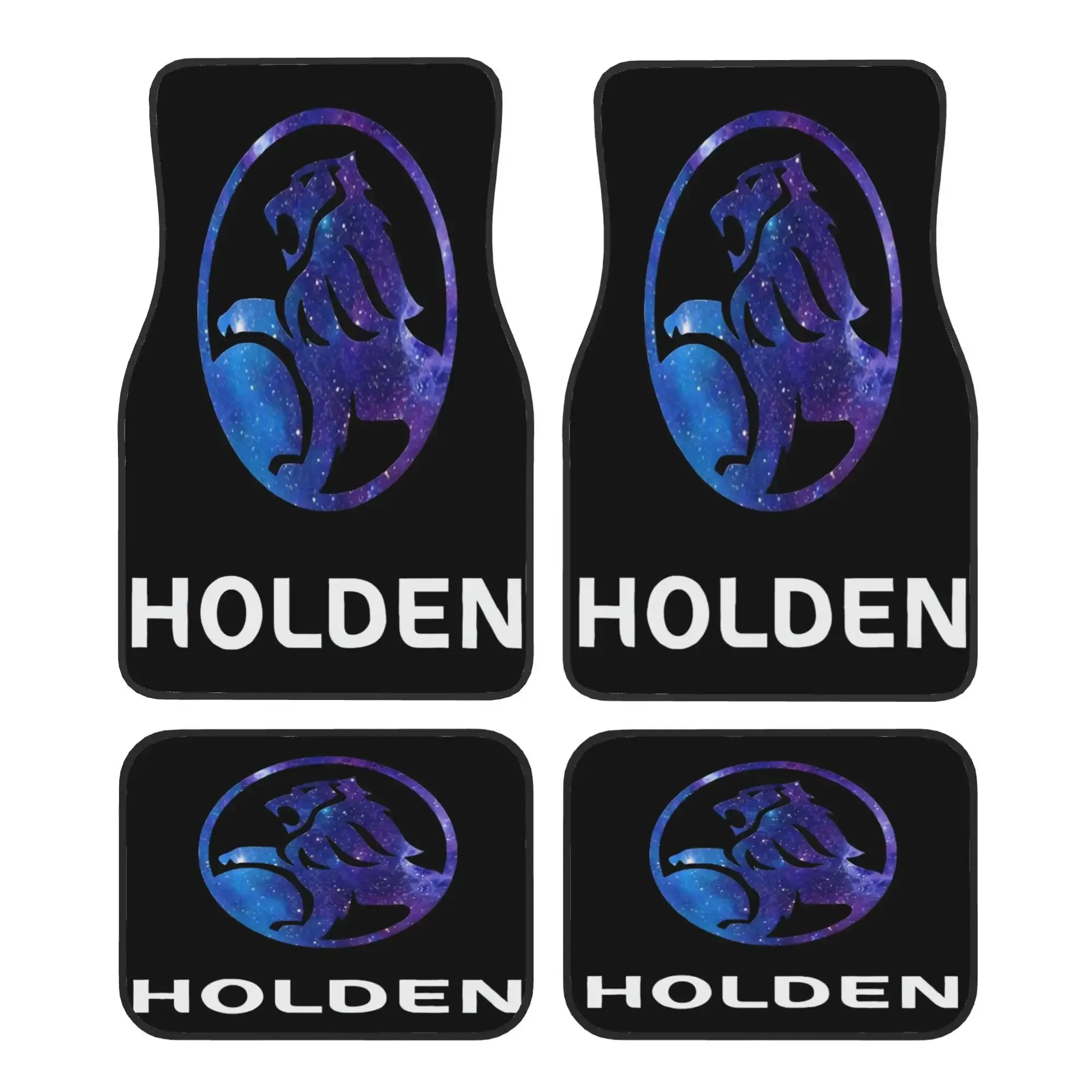 4 tapis de sol Holden pour voiture Galaxy - compatibles avec la plupart des voitures et modèles Holden (Statesman WL, Rodeo), protection essentielle du véhicule
