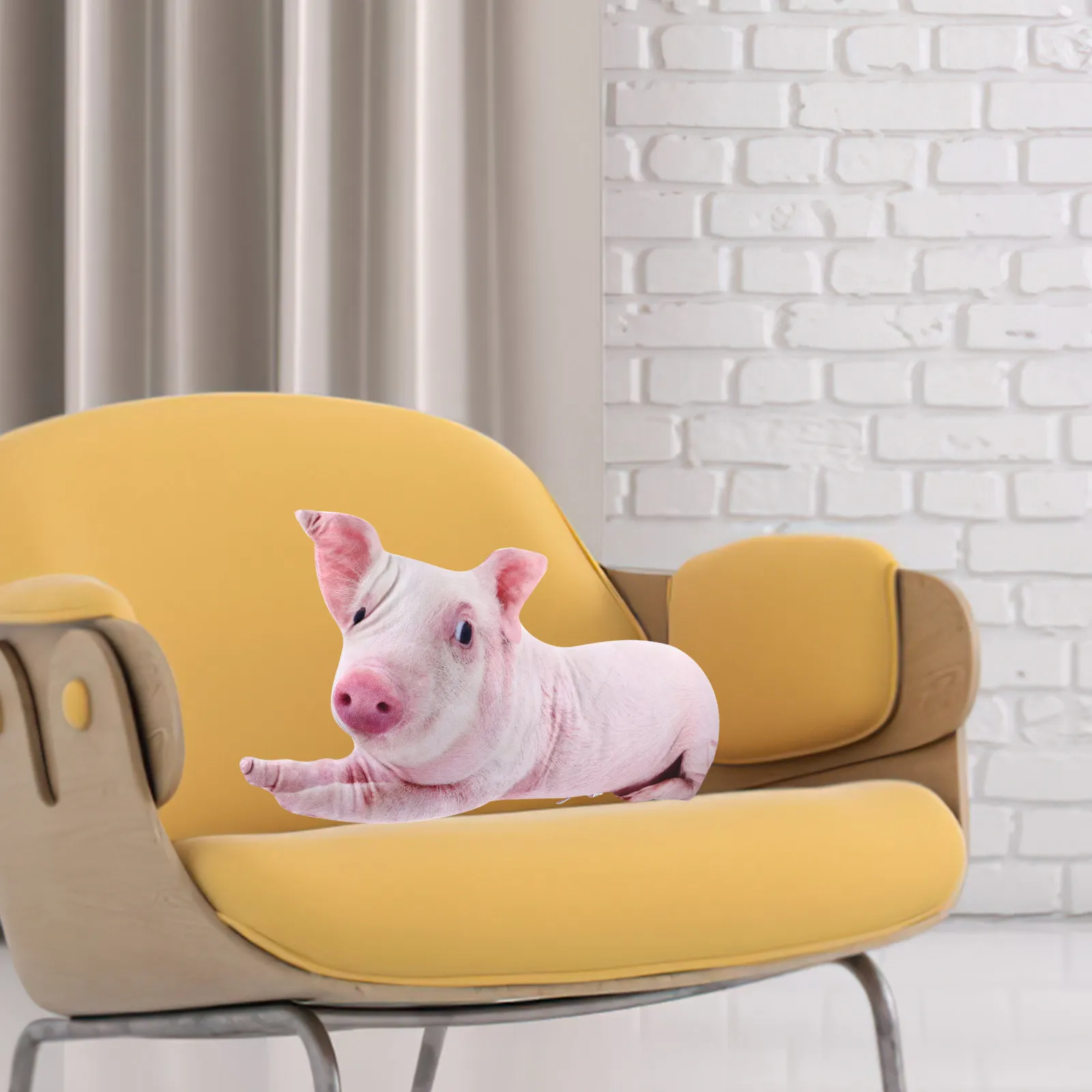 

Подушка-обнимашка в форме свиньи 3D, мягкая декоративная подушка для дивана, спальни, дома, в виде мультяшного животного, удобная подушка для обнимания на кушетке