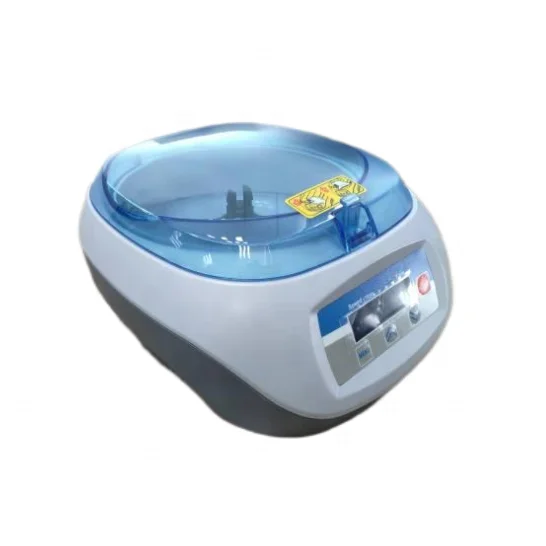 Mini centrifuga da laboratorio con display LCD da 12000 giri/min per tubi da 2 ml, 1,5 ml, 0,5 ml e 0,2 ml