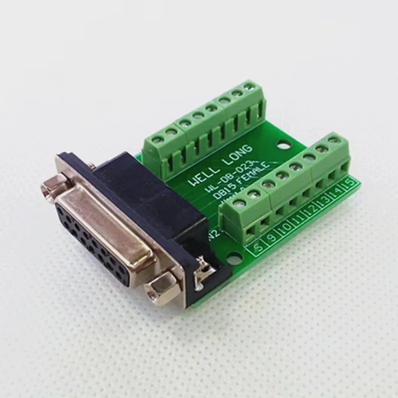 DB9 Female Breakout Board, D'SUB Header Breakout Board, Terminal Block DSUB Module.