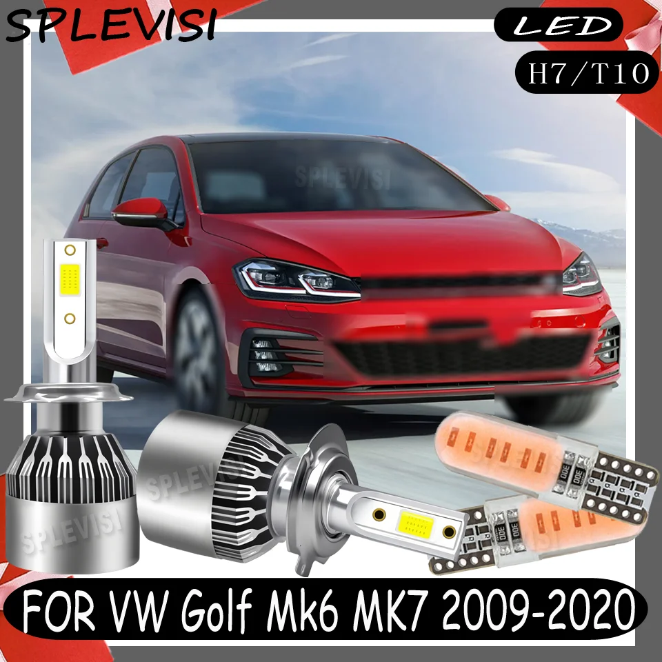 

Wide Illumination Range Dustproof durable Headlight Low Beam Lights For VW Golf Mk6 MK7 2009 2010 2011 2012 2013 2014 2015-2020