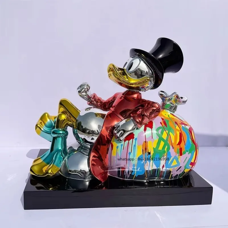 Fiberglass Anime Sculpture Life-size Painted Craft Cartoon Character Popeye Sculpture