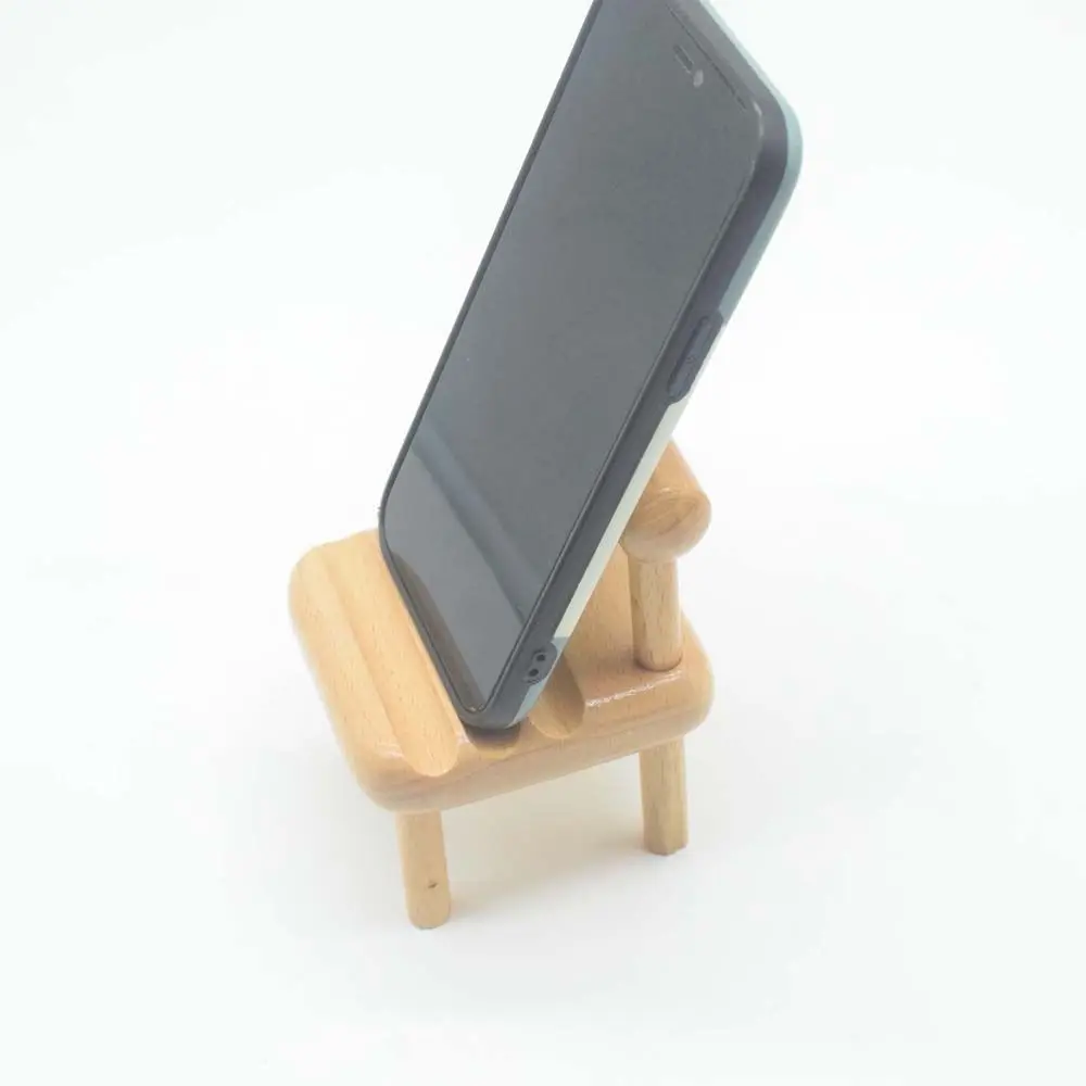 

Stand Holder Wooden Chair Phone Bases Mobile Phone Holder Cell Phone Bracket Chair Phone Holder Mobile Phone Stand