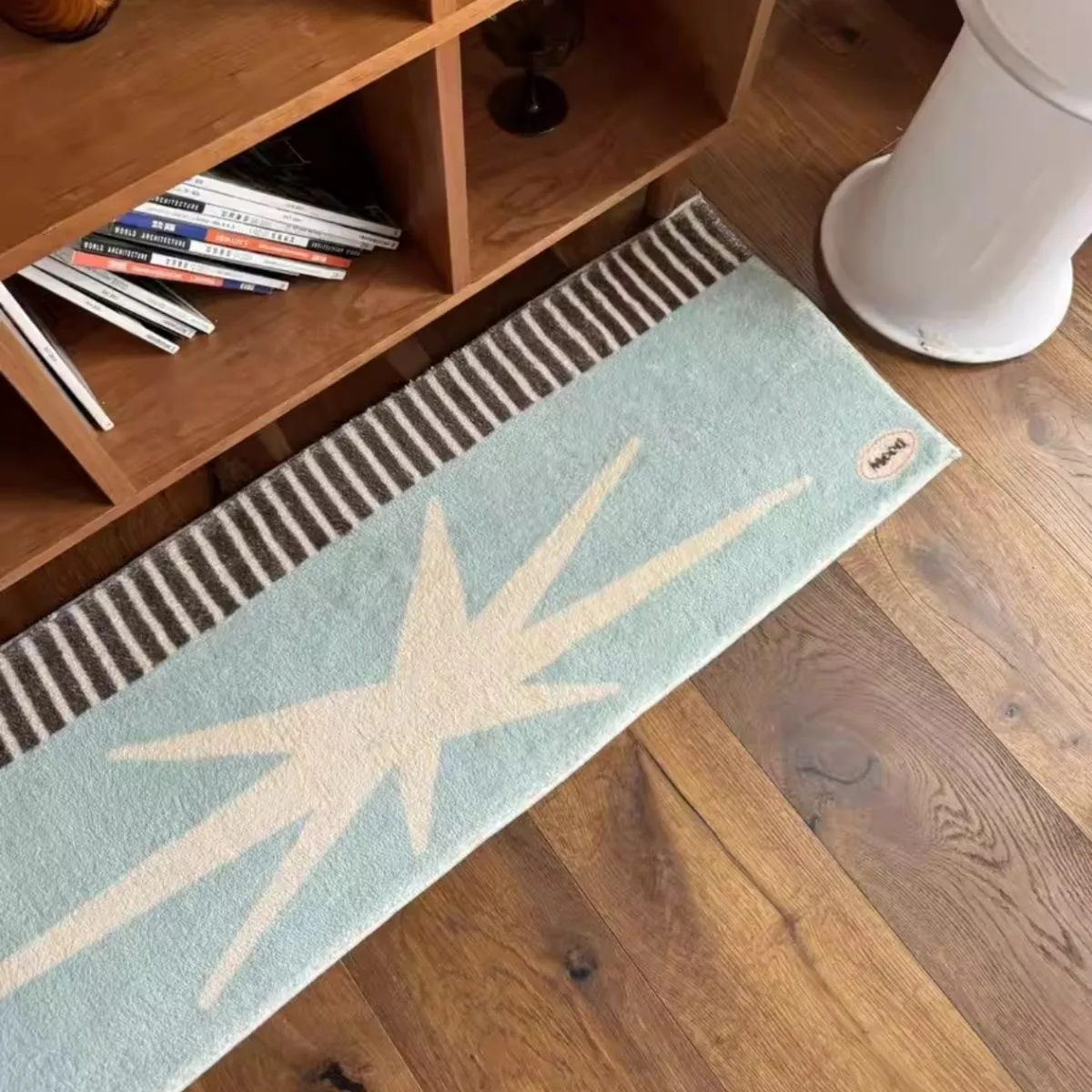 VIKAMA ريترو ستايل طويل السجاد غرفة المعيشة غرفة نوم السرير السجاد لينة ومريحة المنزلية الحصير غرفة السجاد الزخرفية