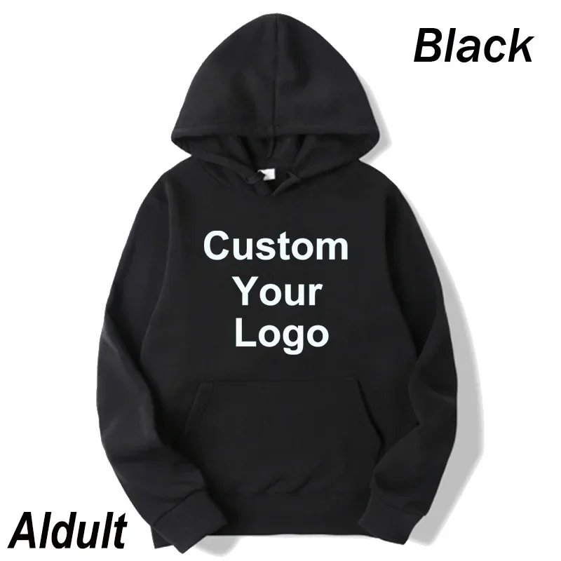 2024 Autumn/Winter Children's Hoodie Customization Your Logo Fashion Effect Picture Free Hoodie Printed Sweater Costom Logo