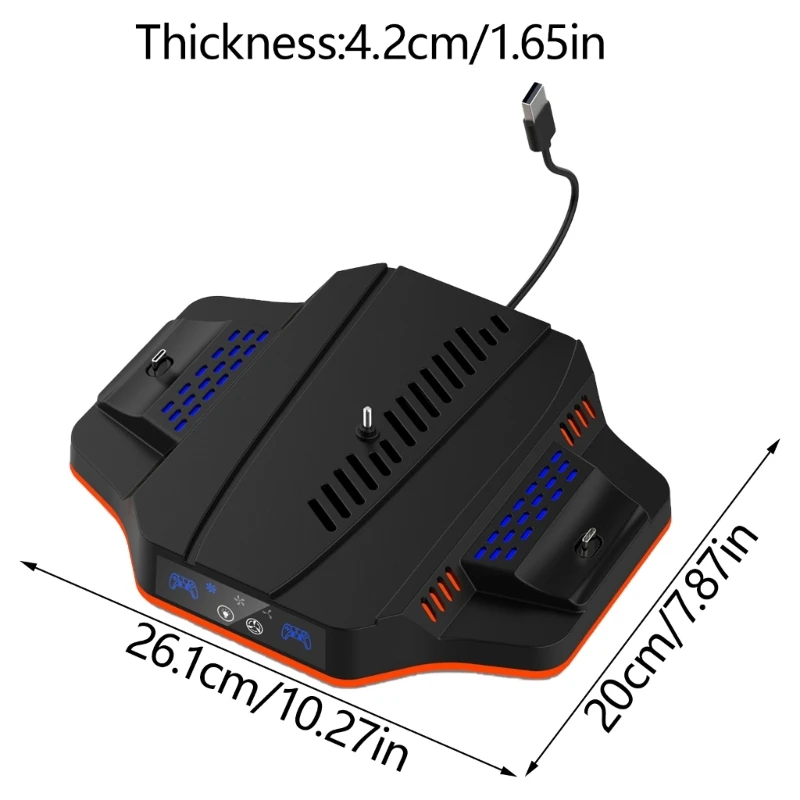 Controllers Charging Dock for P5 Efficient Cooling Base for P5 Adjustable Drop Shipping