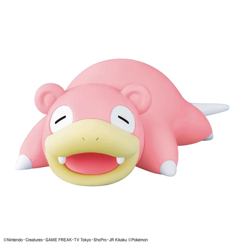 Bandai Original Pokemon Model Kit Quick Anime Slowpoke Action Figure Assembly Model Toys Collectible Model Gifts for Children