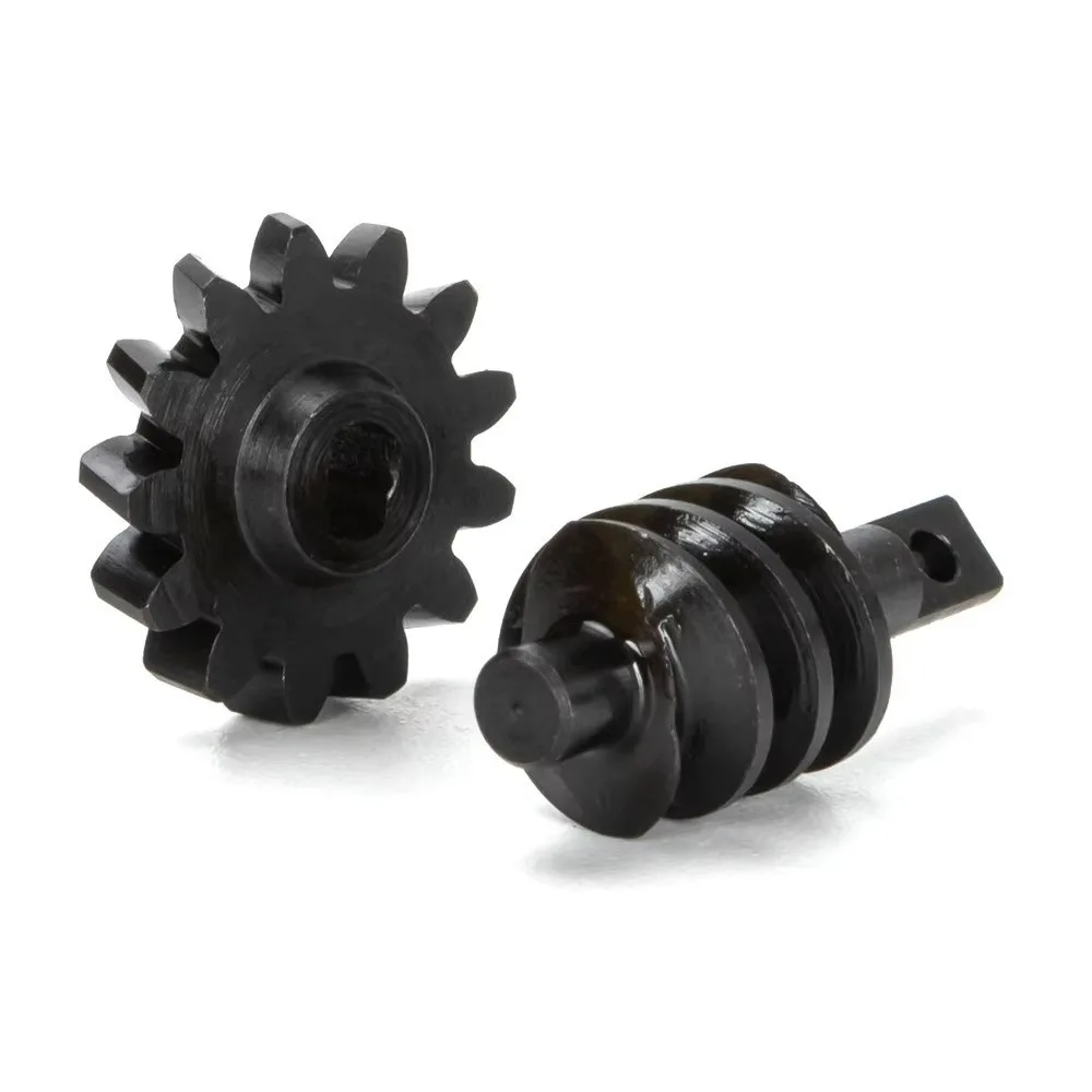 Steel Overdrive Differential Gear Smoother Operation Helical Diff Gears Set for Axial SCX24 C10 JLU Gladiator Bronco 1/24 RC Car