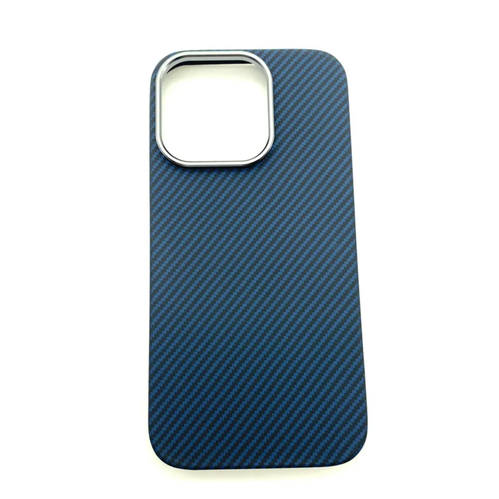 Real Aramid Fiber Case for iPhone 14 Pro,Slim & Light Case with a Case-Less Touch Feeling, 600D Aramid Fiber Made