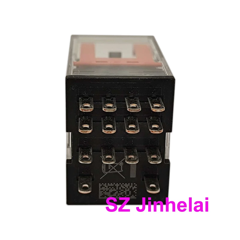 10pcs Authentic Original Omron 4NO 4NC 14pins Min Power Relays MY4N-GS -R 24VDC 240VAC 12VDC 12VAC 24VAC 110VAC 48VDC 110VDC