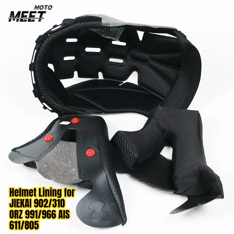 

Orz 161/202/966/958/991 Ear Lining JIEKAI Helmet Full Helmet Lining 310/316/902 Off Road Helmet Ear Lining
