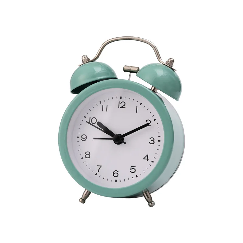 

Simple retro digital alarm clock student night light desktop clock multi-function silent alarm clock