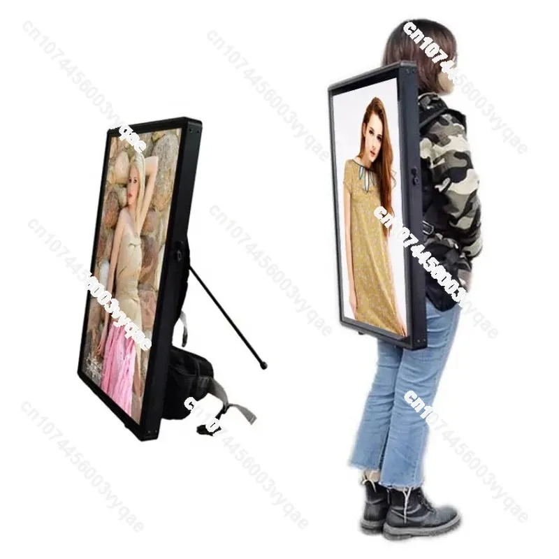 32inch LCD Digital Walker Billboard Backpack Walking Billboard Human Walking Advertising Billboard