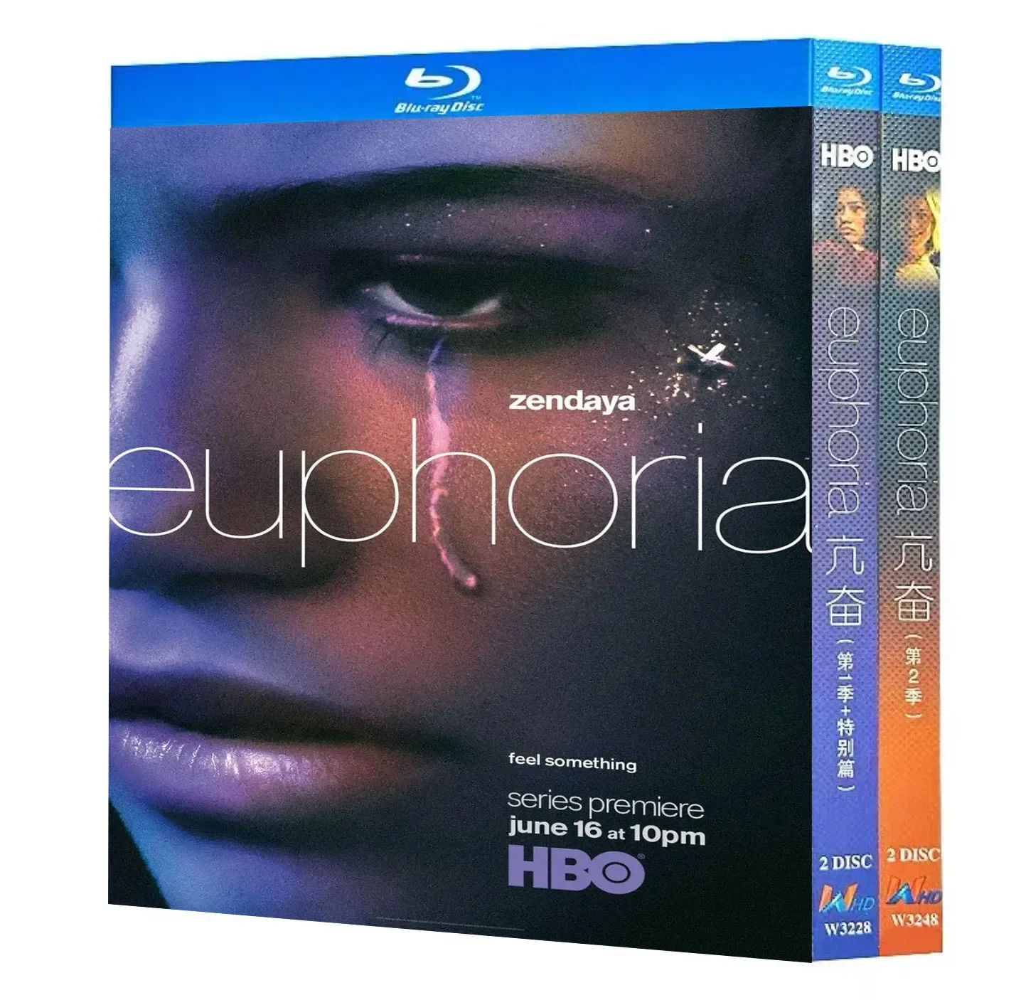 Euphoria: Season 1-2 TV Film 4-Disc All Region New Box Set Blu-ray Disc High Definition