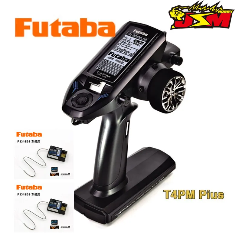 

Futaba T4PM Plus 4-CHANNEL COMPUTER SYSTEMS T/R set For Cars with R334SBS MINI Z Partner