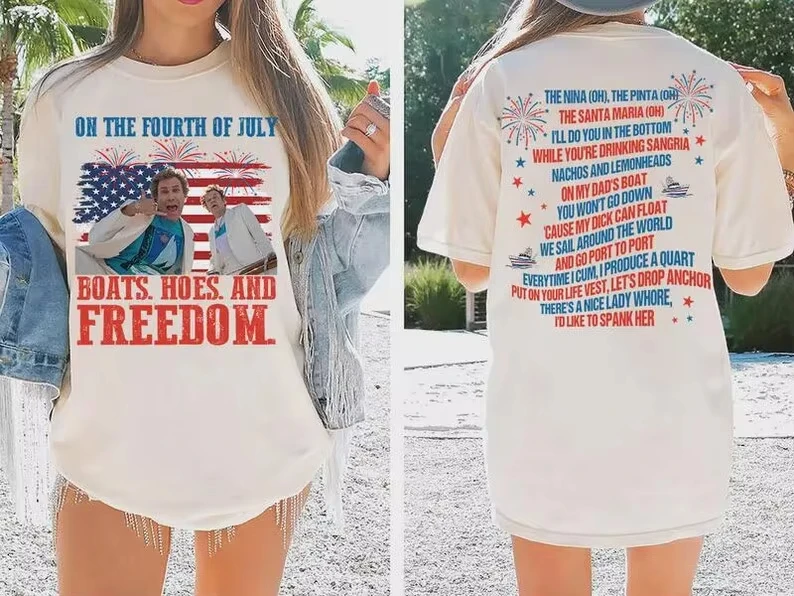 250th Funny Fourth of July Shirt 100% Cotton 2026 Short Sleeve Fan Gift Graphic Streetwear Men and Women's Loose Y2K T-shirt
