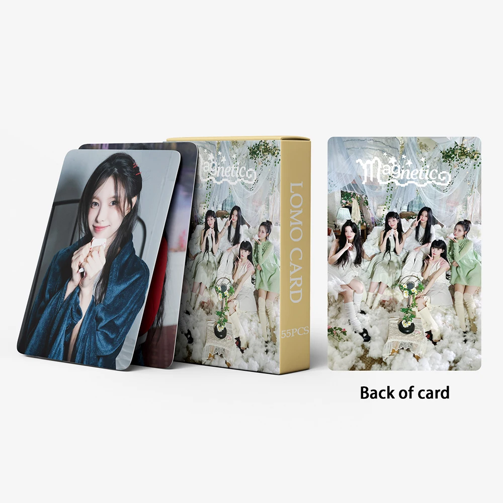 55pcs/set KPOP ILLIT Lomo Cards Photocards Album  Girls Group Fans Collection Gift Postcards Photo Card Fan gifts