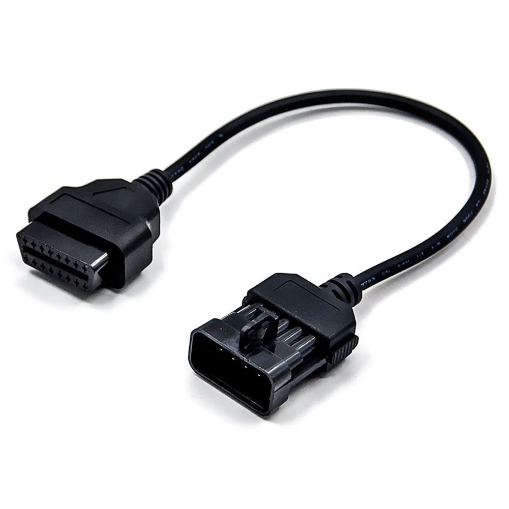 10 Pin To 16 Pin FOR Obd2 Scanner Adapter Cable For Vauxhall For Opel Original Factory Specifications