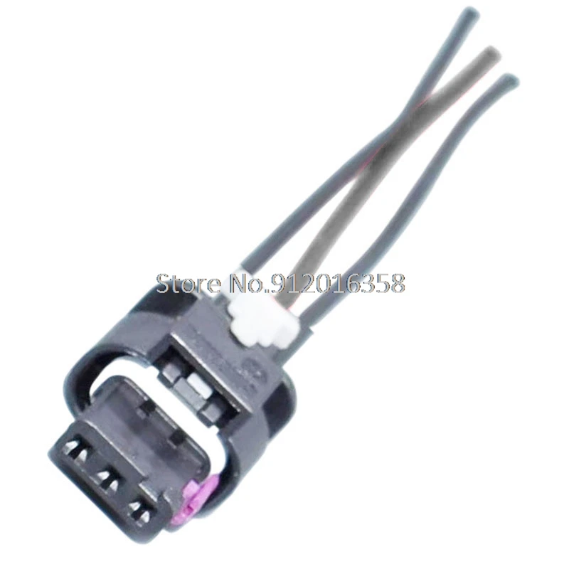 20CM 3 Pin Connectors for VW Audi 4F0973703 PLUG VW AUDI SKODA SEAT 3-PIN VW Reversing Radar Sensor Connector Cable Assembly