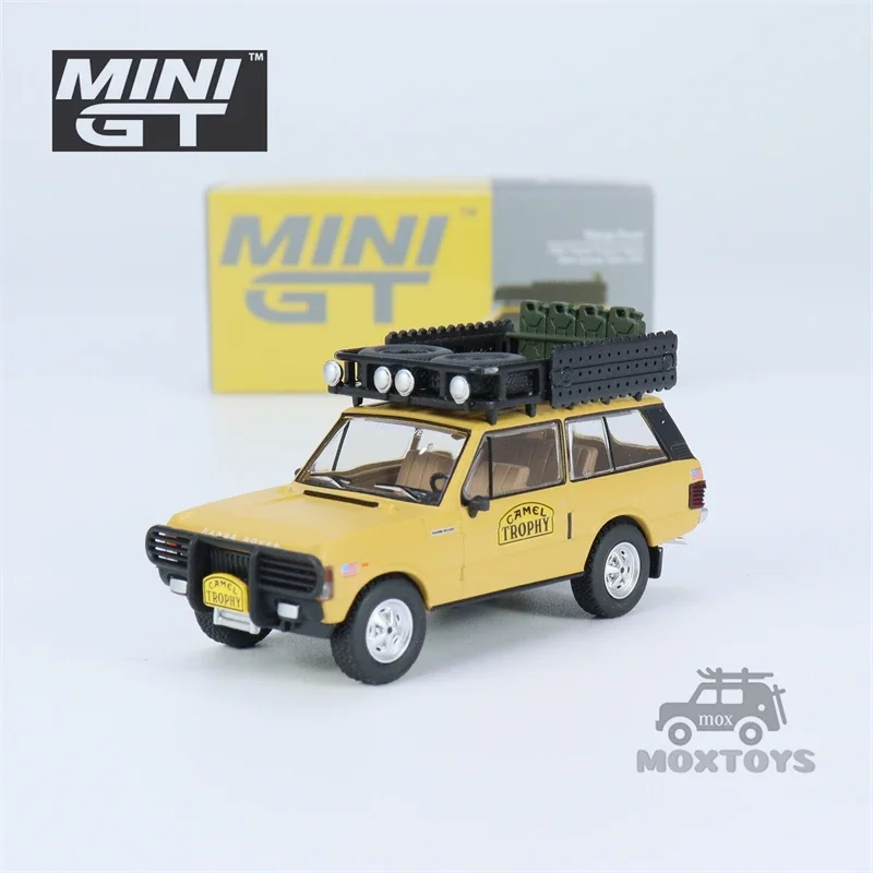 

MINI GT 1:64 Range Rover 1982 фотосессия команда Папуа-Новой Гвинеи США LHD литая модель автомобиля