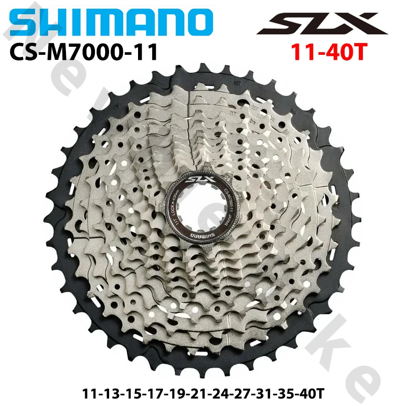 Shimano-slx CS-M7000マウンテンバイクカセット,11スピード,オリジナル