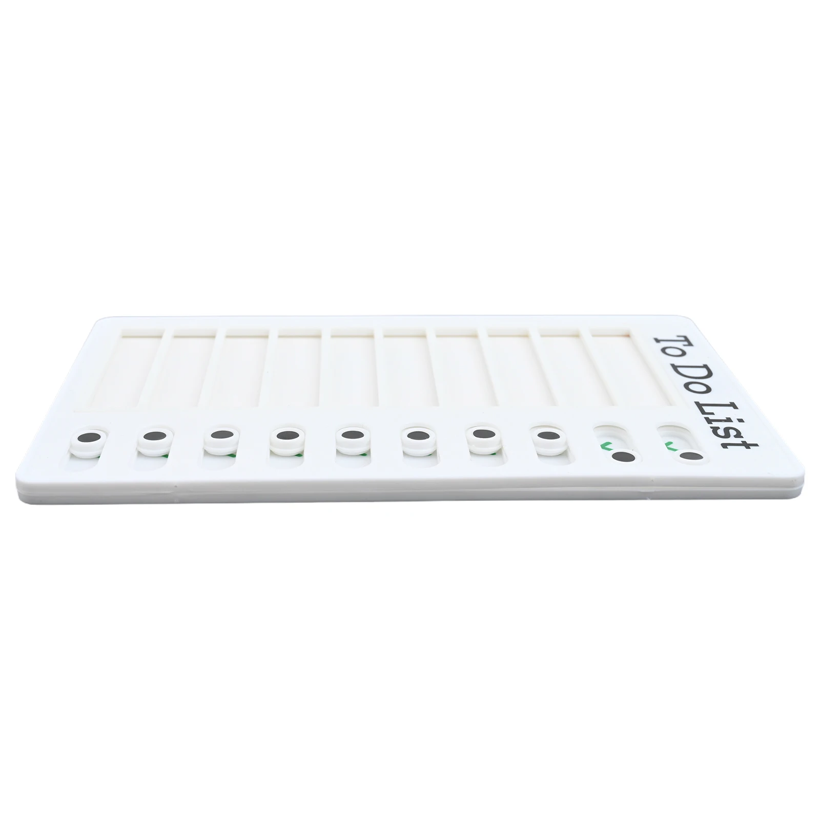 Memo Board for Elder Care To Do List Planning Reusable PVC Planner with Detachable Cards and Right-Side Markers