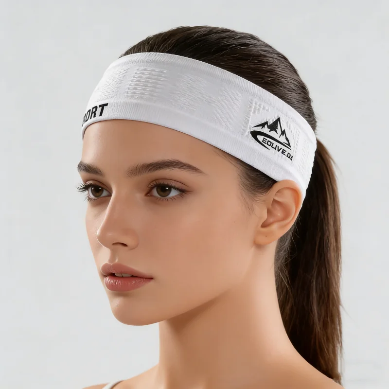 

Sports Running Fitness Headband Quick-Dry Elastic Absorbent Sweat Sweatband Men Women Cycling Jog Tennis Yoga Gym Hair Bandage