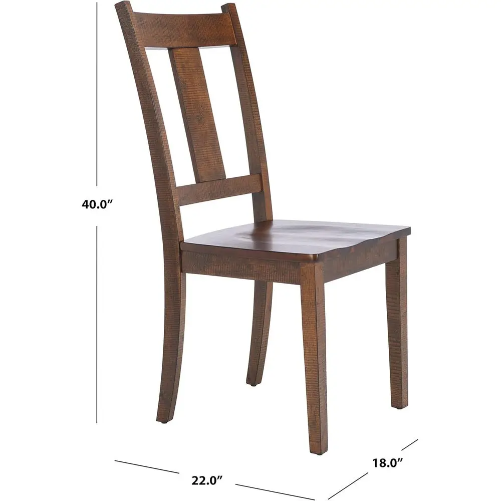 Set di 2 sedie da pranzo Sergio Rustic Cafe Style 18