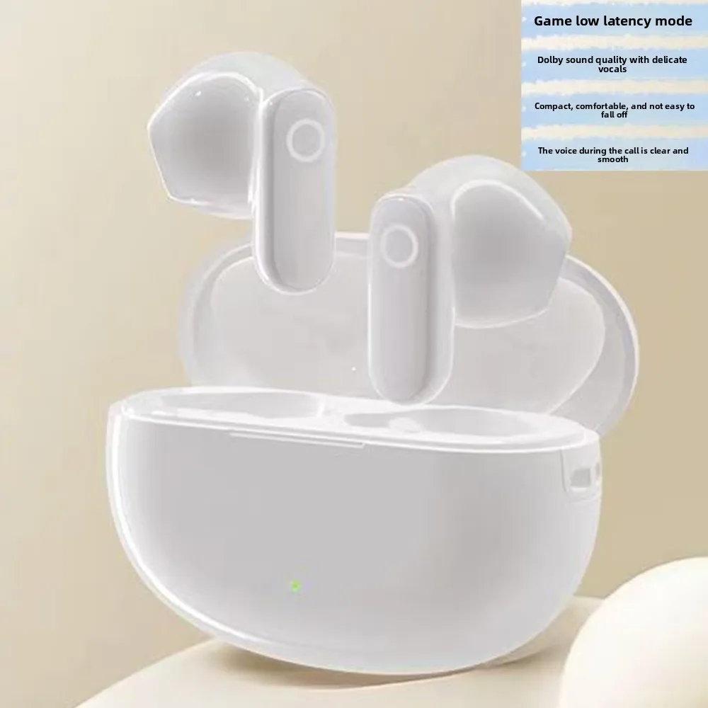 

Touch Control Wireless Headset Noise Reduction Waterproof Bluetooth Headphone Mini Size HD Call Bluetooth Earbuds