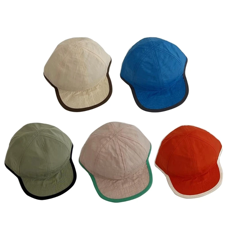 

Baby Baseball Hat for Summer Outdoor Thin Bucket Hat with Widen Brim Protective Panama Hat Boys Girl Unisex Cap
