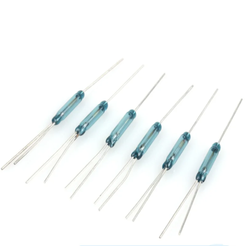 5pcs/Lot Reed Switch 3 Pin Magnetic Switch 2.5*14mm Normally Open Normally Closed Conversion 2.5X14MM Sensors