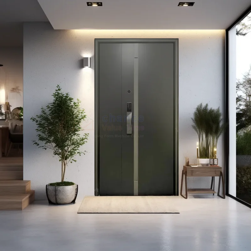 

Uniquely Designed Domestic Steel Doors Exterior Security Front Interior Doors Modern Entrance Swing Doors