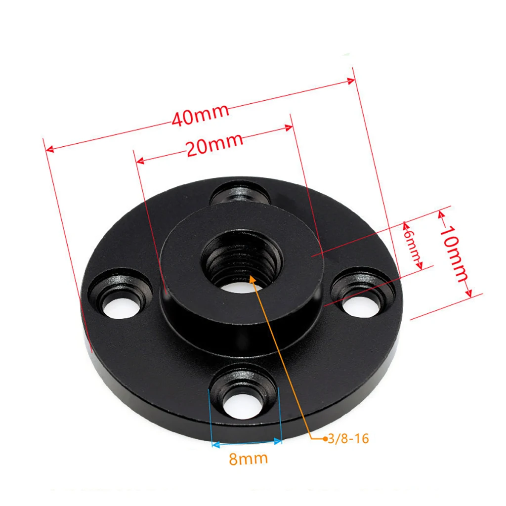 3/8" 1/4" Stativadapterhalter Wandhalter Klemmhalterung zum Anschluss von Kamera und Monitorlichtblitzbefestigung Außenplatte – Detail 27