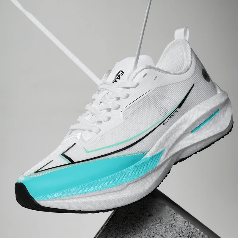 Men Running Shoes Carbon Plate Marathon Speciality Sports Breathable Lightweight Women's Comfortable Nonskid Leisure Sneakers