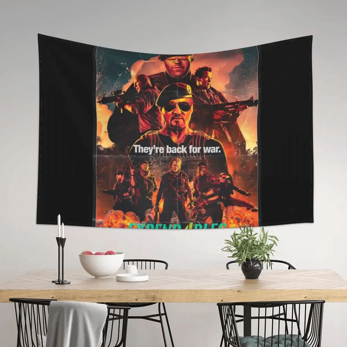 

the expend4bles Tapestry Aesthetic Room Decoration Wall Decorations Decoration For Bedroom Room Decor Korean Style Tapestry