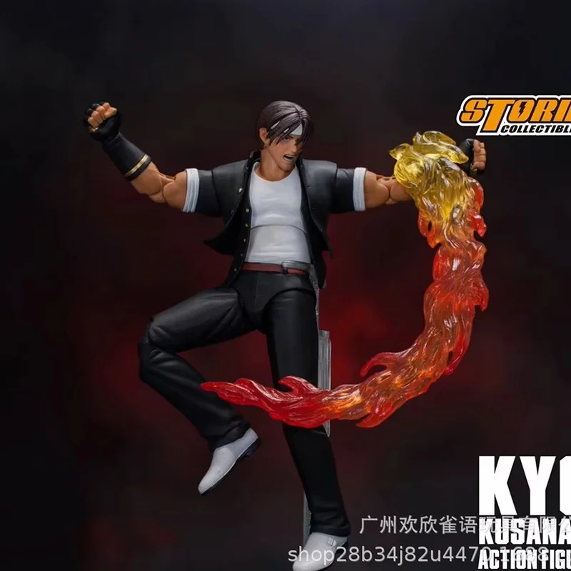 The King Of Fighters 98 Anime Figure Kyo Kusanagi Action Figurine Collection Street Fighter Statue Kyo Kusanagi Model Boy Gift