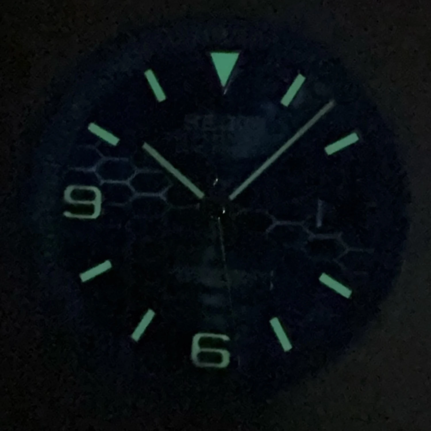 33.8mm NH35 Dial S Logo Gold Sterile Honeycomb Dial Suitable For NH35/NH36 Automatic Movement Vertical Lines Watch Accessories