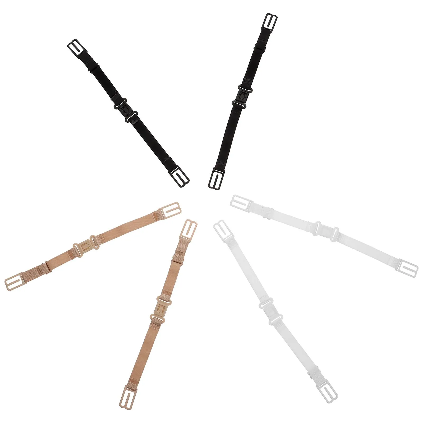 6 шт., нескользящие бретели с пряжкой на плечо, регулируемые ремни для нижнего белья, разноцветные сменные ремни для спортивных упражнений для женщин